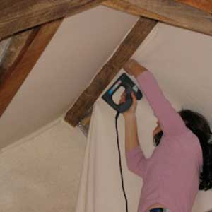 Mur en pieere des gîtes